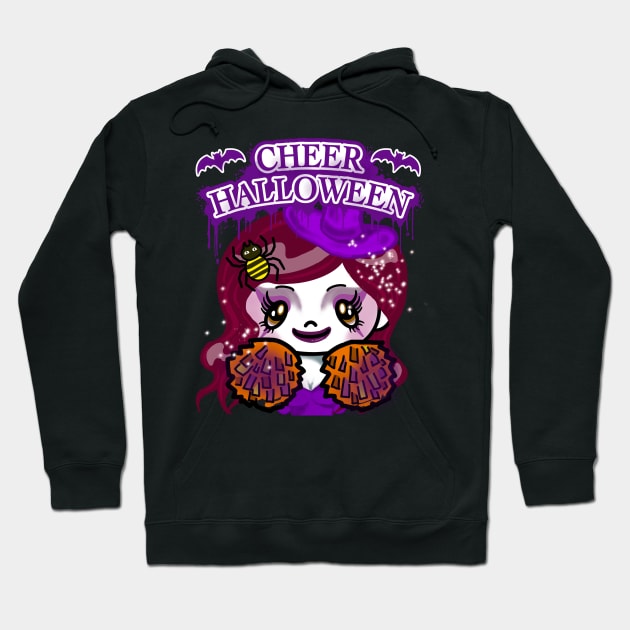 CHEER HALLOWEEN WITCH Hoodie by Link Creation